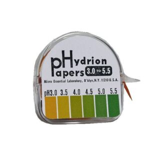 Hydrion™ pH Paper in Dispenser, 3.0 to 5.5 - Image 1