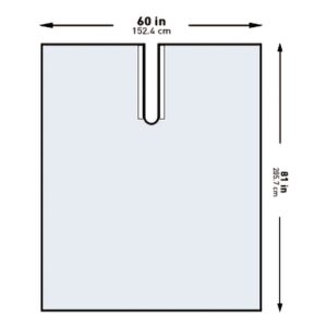 McKesson Sterile Impervious U-Drape, 60 x 81 Inch - Image 2