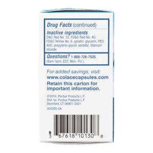 Colace? Docusate Sodium Stool Softener - Image 3