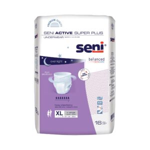 Seni? Active Super Plus Overnight Heavy Absorbent Underwear, Extra Large - Image 1