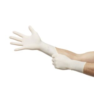 Encore? Latex Textured Surgical Glove, Size 6.5, Ivory - Image 4
