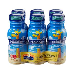 PediaSure® Grow & Gain Banana Shake, 8-ounce bottle - Image 4