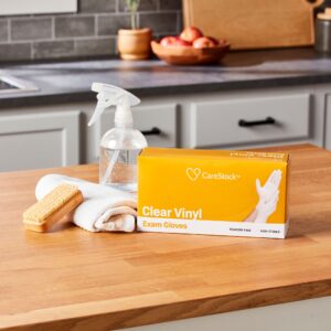 CareStock? Vinyl Exam Glove, Large, Ivory - Image 4