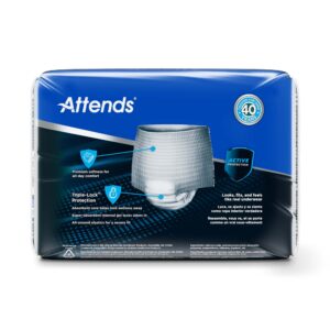 Attends? Discreet Men's Underwear, Level 5, Small / Medium - Image 4