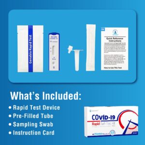 Genabio® COVID-19 at Home Rapid Self-Test Kit, 14 Tests per Pack - Image 7