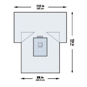 McKesson Sterile Heavy-Duty Lower Extremity Drape, 114 x 88 x 126 Inch - Image 1