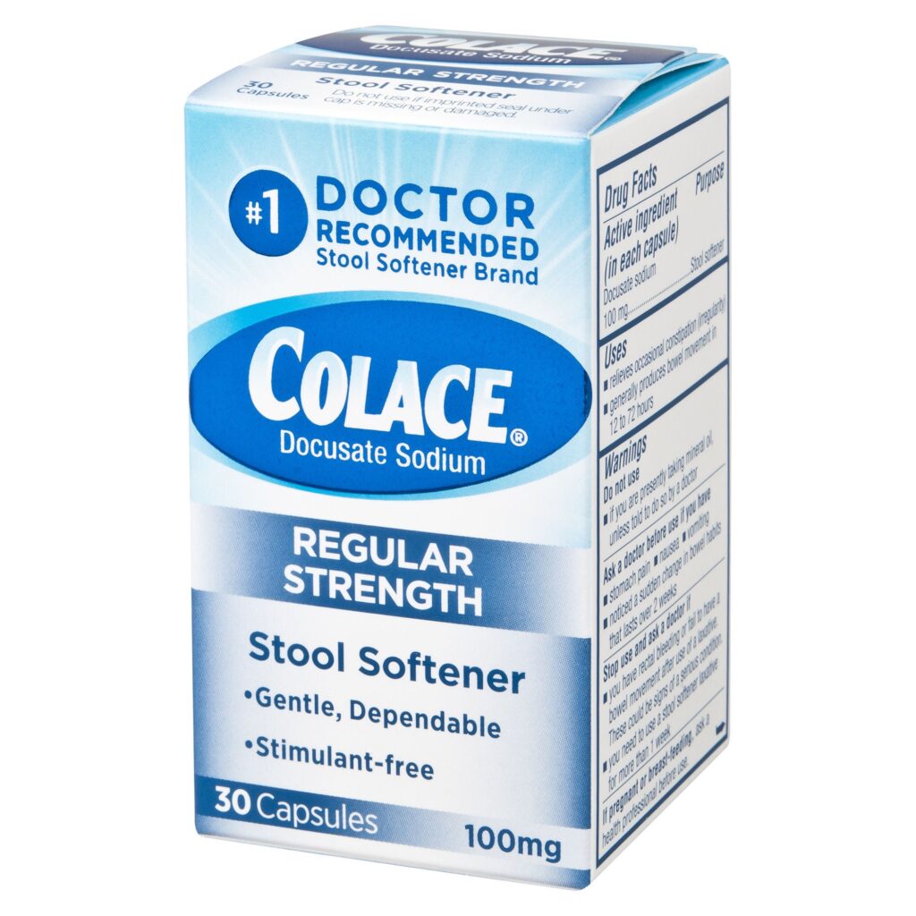 Colace? Docusate Sodium Stool Softener