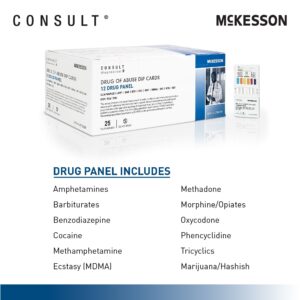 McKesson Consult™ 12-Drug Panel with Adulterants Drugs of Abuse Test Kit - Image 2