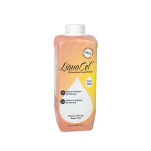 LiquaCel® Peach Mango Concentrated Liquid Protein, 32-ounce bottle - Image 1
