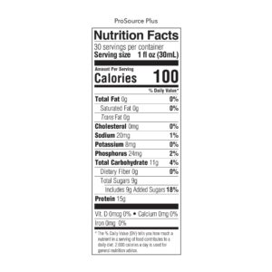 ProSource Plus™ Collagen and Whey Protein Formula, 32-ounce Bottle - Image 2