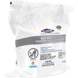 Clorox Healthcare? VersaSure? Cleaner Disinfectant Wipes, Refill Pouch - Image 1