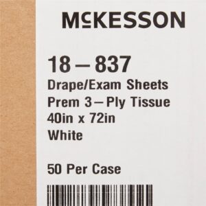 McKesson Sterile Physical Exam Drape, 40 x 72 Inch - Image 4