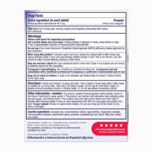AZO? Urinary Pain Relief Tablets, Maximum Strength, 24 per Box - Image 3