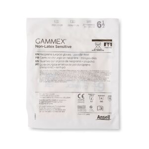 Gammex? Non-Latex Sensitive Polychloroprene Surgical Glove, Size 6.5, Cream - Image 3