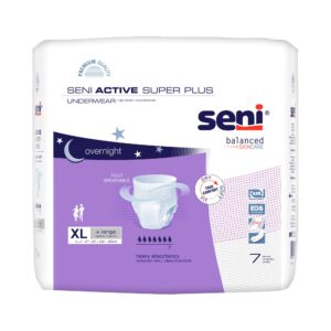 Seni? Active Super Plus Overnight Heavy Absorbent Underwear, Extra Large - Image 1