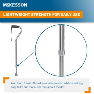 McKesson Aluminum Offset Cane, 30 – 39 Inch Height - Image 5