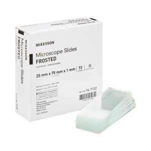 McKesson Frosted Microscope Slide, 1 x 3 Inch - Image 1