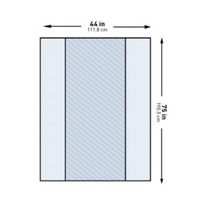 McKesson Table Drape, 44 x 75 Inch - Image 5