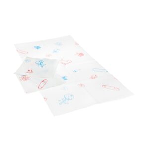 McKesson Smooth Scale Liner Paper, 13 x 25 Inch, Pins, Bottles & Carriages Print - Image 1