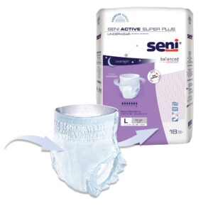 Seni? Active Super Plus Overnight Heavy Absorbent Underwear, Large - Image 9