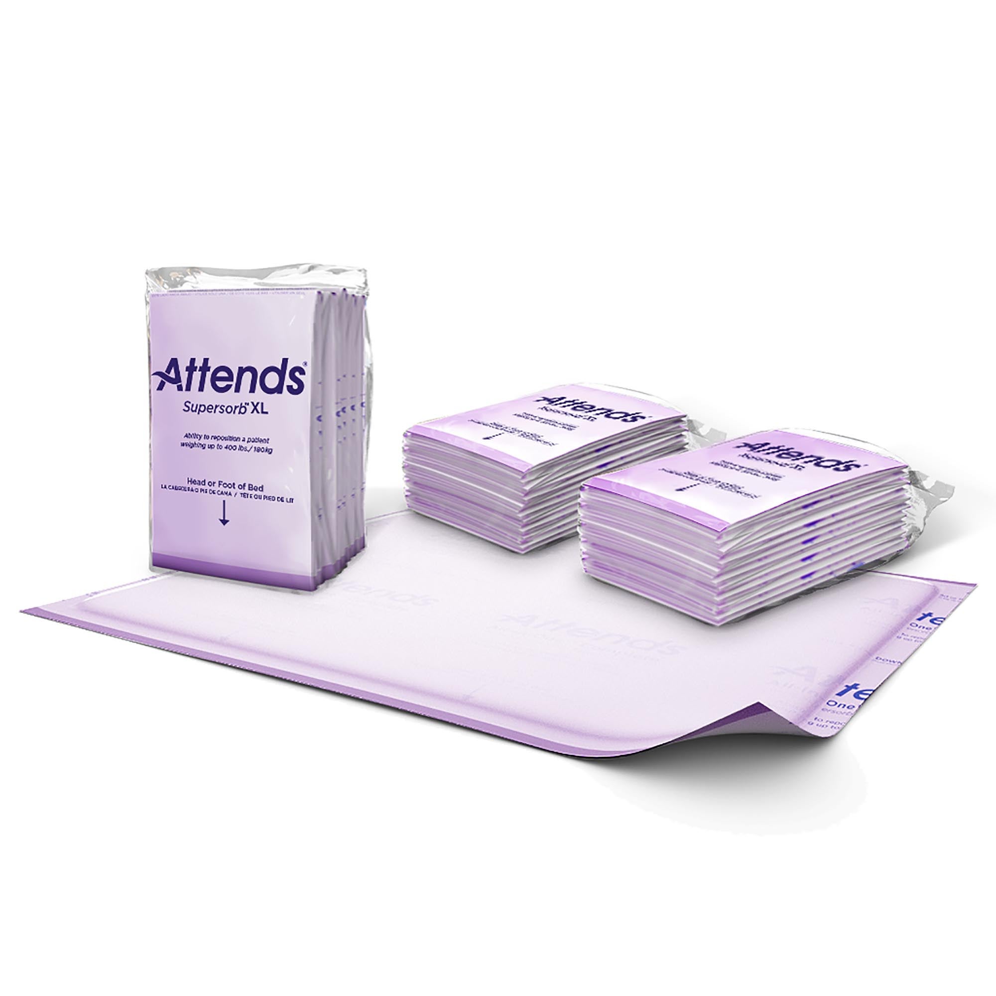 Attends? Supersorb? Bariatric XL Premium Underpad, 36 x 51 Inch