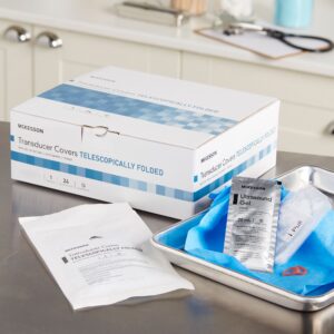 McKesson Telescopically Folded Transducer Cover, 6 x 33 Inch - Image 3