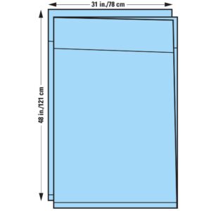 Halyard Sterile Surgical Leggings, 31 x 48 Inch - Image 2