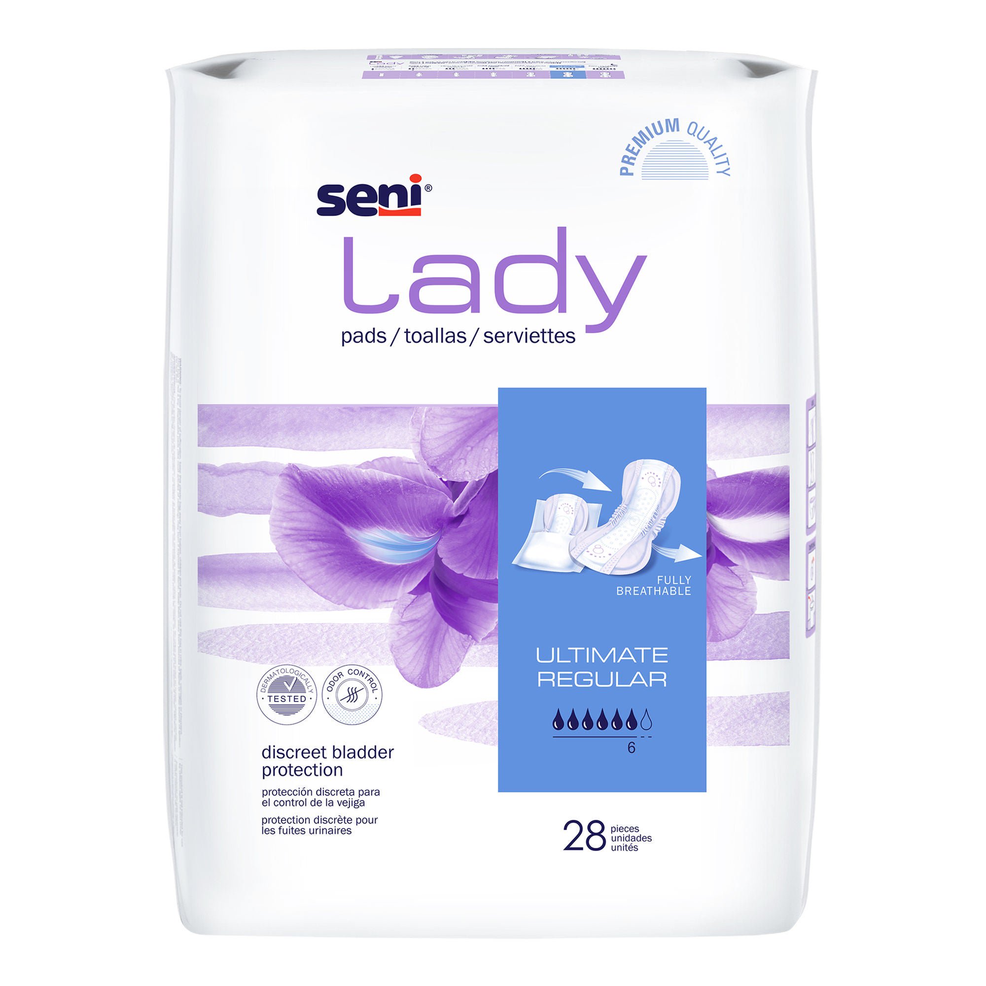 Seni? Lady Ultimate Absorbency Bladder Control Pads, Regular