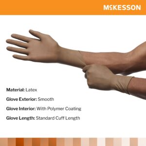 McKesson Perry? Latex Surgical Glove, Size 5.5, Brown - Image 3