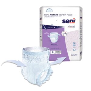 Seni? Active Super Plus Overnight Heavy Absorbent Underwear, Small - Image 9