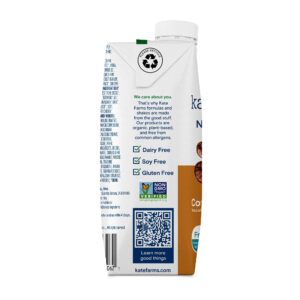 Kate Farms® Nutrition Shake, Coffee Flavor, 11-ounce carton - Image 3