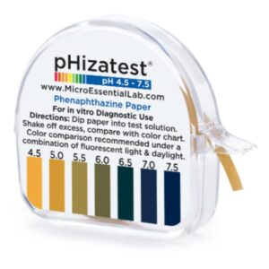Hydrion® pH Paper in Dispenser, 4.5 to 7.5 - Image 1