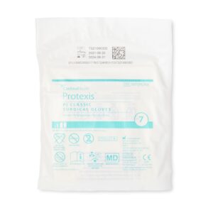 Protexis? PI Classic Polyisoprene Surgical Glove, Size 7, Ivory - Image 3