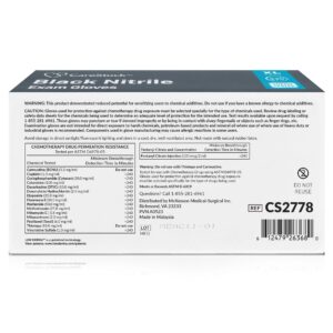 CareStock? Nitrile Exam Glove, Extra Large, Black - Image 9