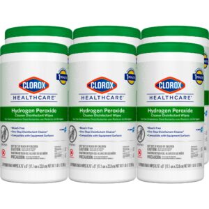 Clorox Healthcare? Hydrogen Peroxide Cleaner Disinfectant Wipes, Canister - Image 3