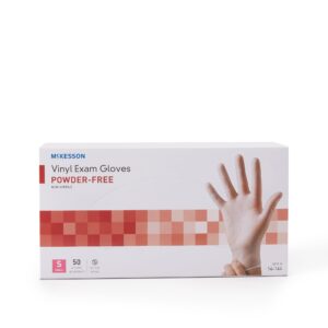 McKesson Confiderm? Vinyl Exam Glove, Small, Clear - Image 5