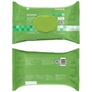 McKesson Flushable* Wet Wipes - Scented, 96 Wet Wipes per Pack - Image 9