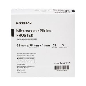 McKesson Frosted Microscope Slide, 1 x 3 Inch - Image 3