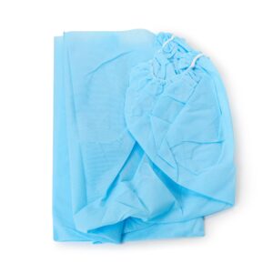 Snug-Fit® Blue Fitted Stretcher Sheet, 40 x 89 Inch - Image 3