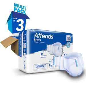 Attends? Extra Heavy Absorbency Briefs, Extra Large - Image 8