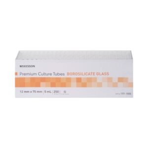 McKesson Round Bottom Glass Test Tube, 5 mL, 12 x 75 mm - Image 3