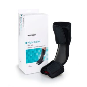McKesson Low Profile Dorsal Night Splint, Small / Medium - Image 1