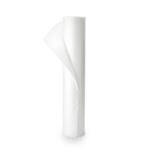 McKesson Crepe Table Paper, 18 Inch x 100 Foot, White - Image 1