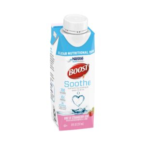 Boost® Soothe Strawberry Kiwi Clear Nutritional Drink, 8-ounce Carton - Image 4