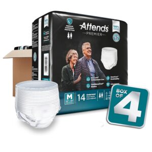 Attends? Premier Underwear, Heavy Absorbency, Medium, 34 to 44 Inch Waist/Hip - Image 7