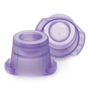 McKesson Lavender Tube Closure, 12 mm, 13 mm and 16 mm - Image 1