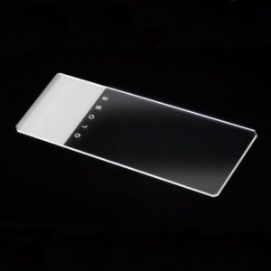 Globe Scientific Microscope Slides, Glass, Safety Corners, 25 x 75mm - Image 1
