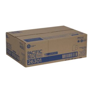 Pacific Blue Basic? Brown Paper Towel, 7-7/8 Inch x 800 Foot, 6 Rolls per Case - Image 4