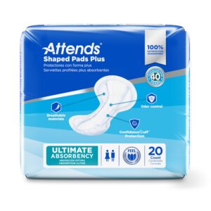 Attends? Shaped Bladder Control Pads, Plus - Image 2