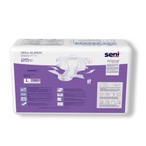 Seni? Super Heavy Absorbency Incontinence Brief, Large - Image 8